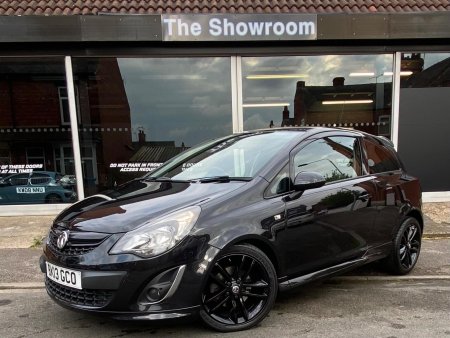 VAUXHALL CORSA 1.4T 16V Black Edition Euro 5 (s/s) 3dr